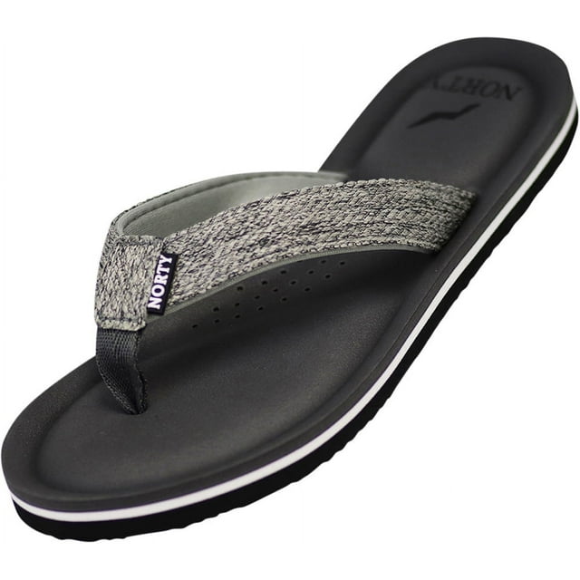 Norty Women's Platform Sandals, Flip-Flop, Soft Cushioned Footbed