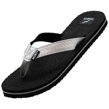 Norty Women's Everyday Flip Flop Thong Sandals Versatile Comfort