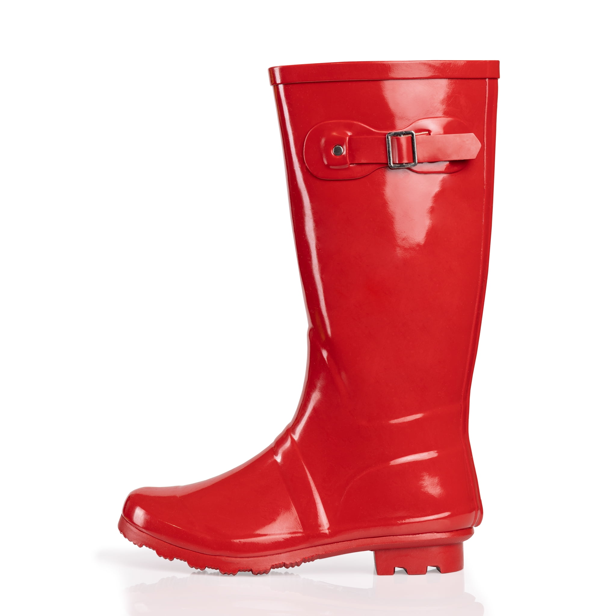Rain boots cheap women red