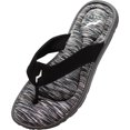 NORTY Women's Comfortable Memory Foam Slide Sandals Black, Runs 1