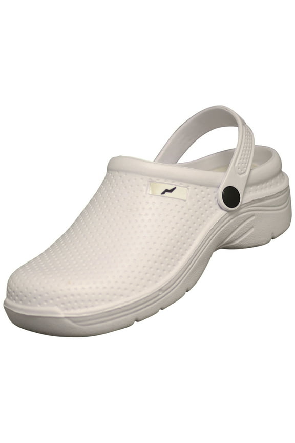 NORTY Women's Slip On Clog Sandal, Walking, Water Shoe 41768-11B(M)US (White)