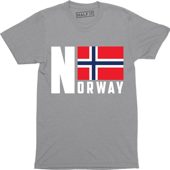 NORWEGEN Norway Flag Fan mit Men's Country Pride EU T-Shirt