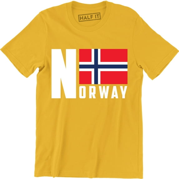 NORWEGEN Norway Flag Fan mit Men's Country Pride EU T-Shirt
