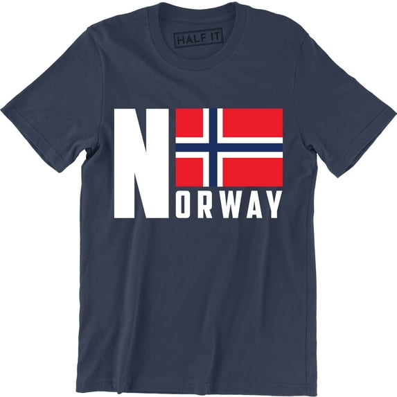 NORWEGEN Norway Flag Fan mit Men's Country Pride EU T-Shirt