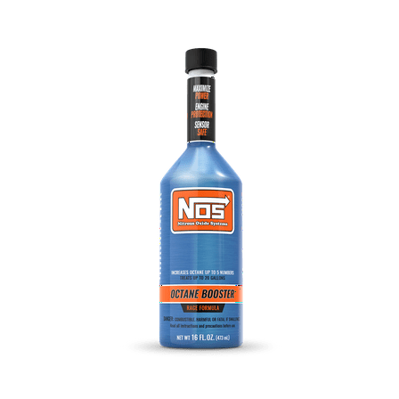 NOS 120-NOSOB-16 Octane Booster Fuel Additive 16oz Bottle