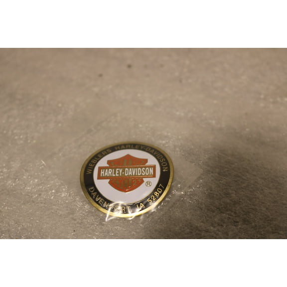 NOS NEW HARLEY OIL DIPSTICK CURVED DIP DOT WIEBLER'S DAVENPORT IA
