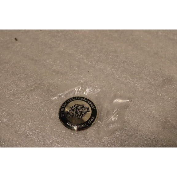NOS NEW HARLEY OIL DIPSTICK DOMED DIP DOT WIEBLER'S DAVENPORT IA