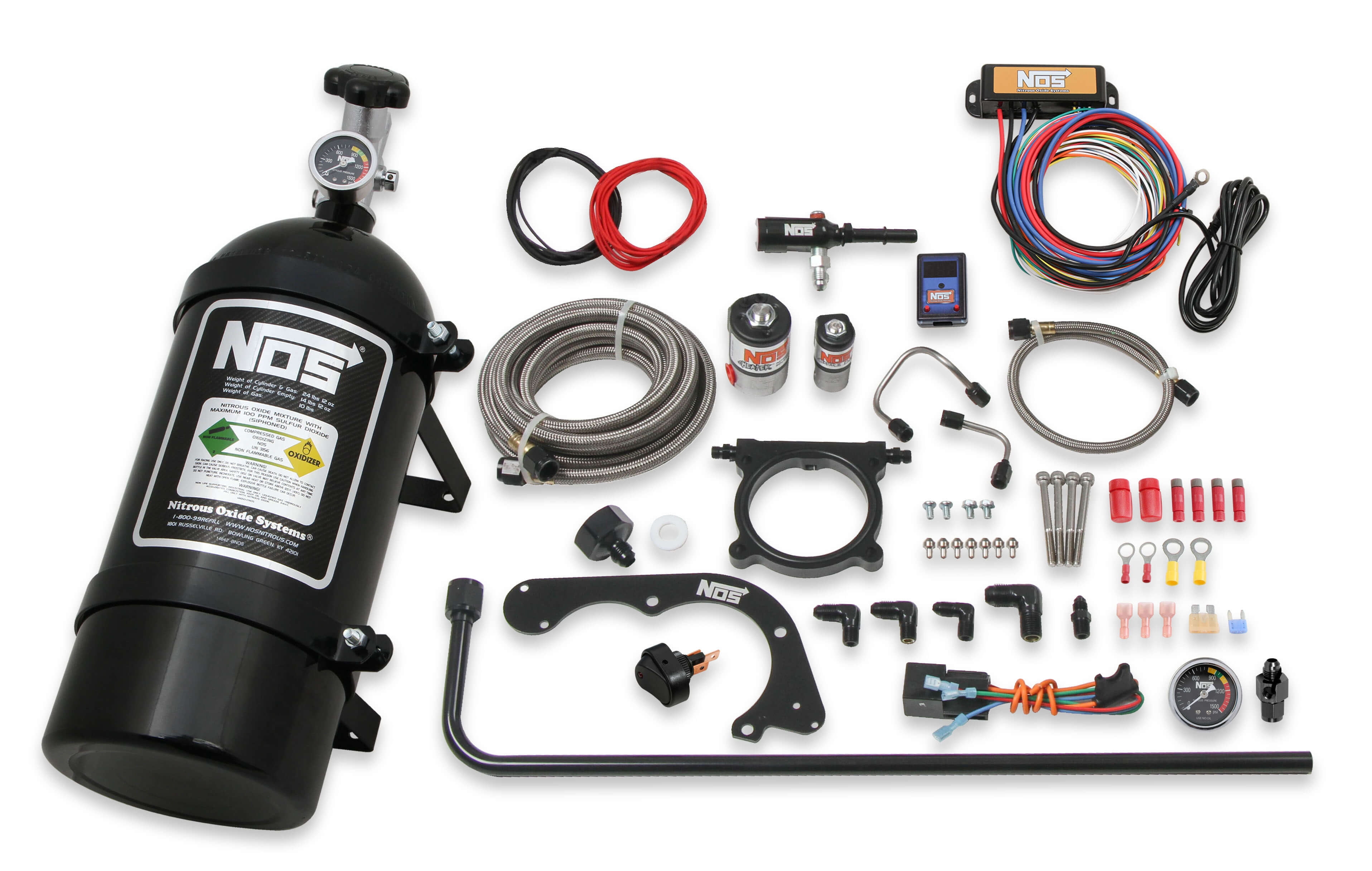 NOS/Nitrous Oxide System 02125BNOS Nitrous Oxide Injection System Kit