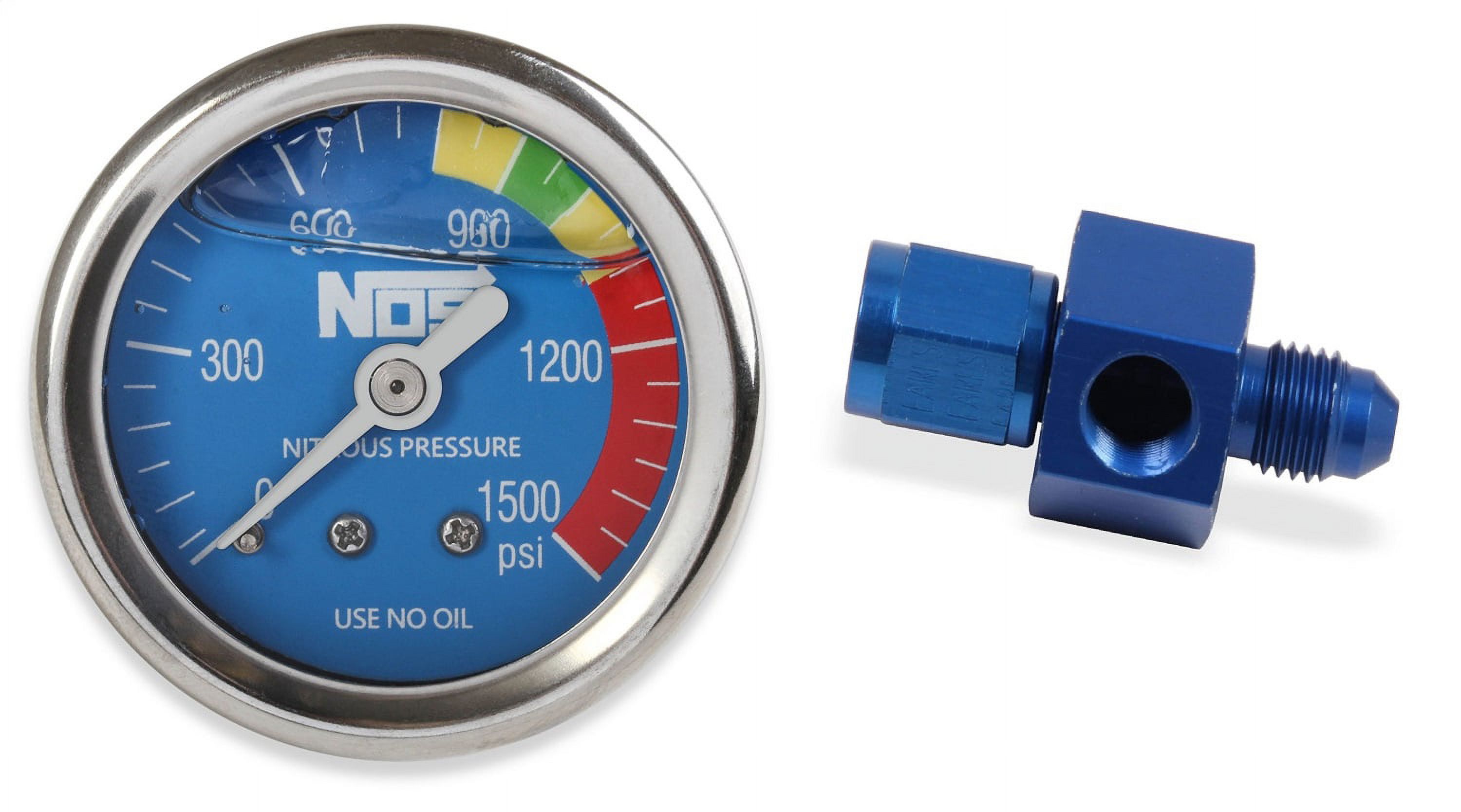 NOS/Nitrous Oxide System 15936NOS Nitrous Oxide Pressure Gauge