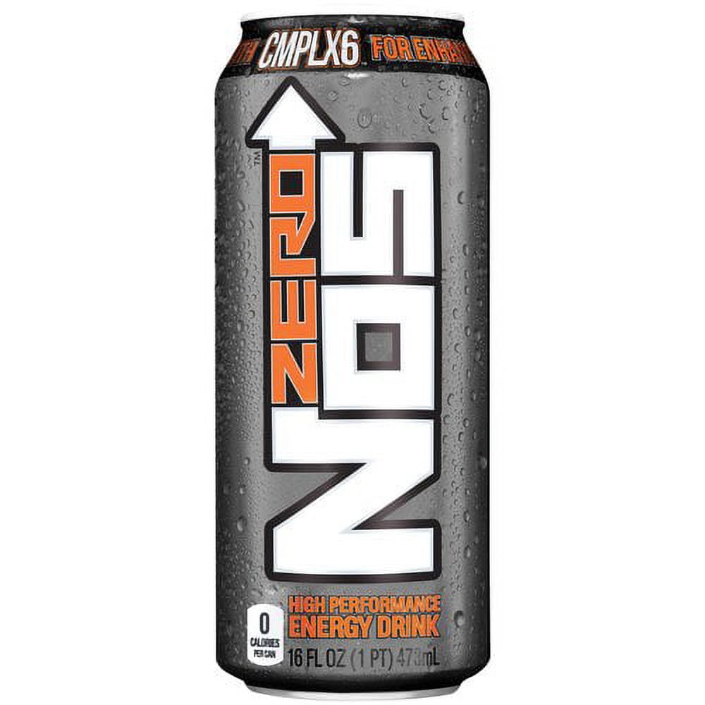 NOS Zero Energy Drink, 16 Fl. Oz.