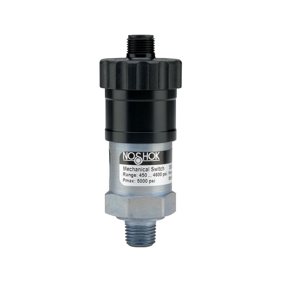 NOSHOK 300 Series Mechanical Compact Pressure Switch, 300 to 2,900 PSI