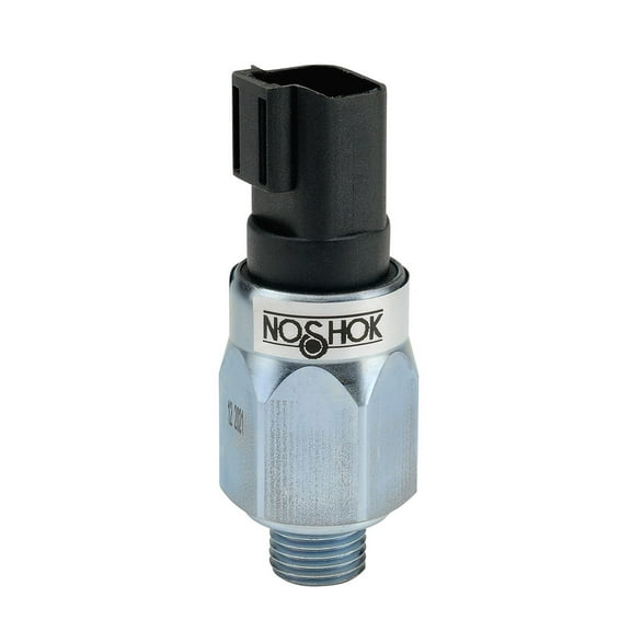 NOSHOK Mechanical Pressure Switch, 300-2500 PSI Range, 1/8 inch NPT Male, SPST Normally Closed, Deutsch 2-Pin Connection