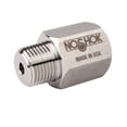 thumbnail image 1 of NOSHOK Sintered Pressure Snubber, 1/4 NPT, 316SS, E" Disc Installed, Pressure Rating 15,000 PSI, 1 of 4
