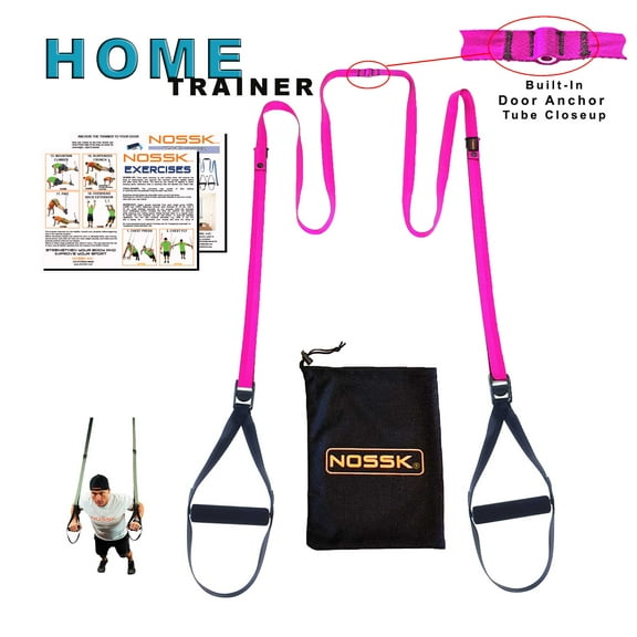 NOSSK HOME Suspension Bodyweight Fitness Strap Trainer
