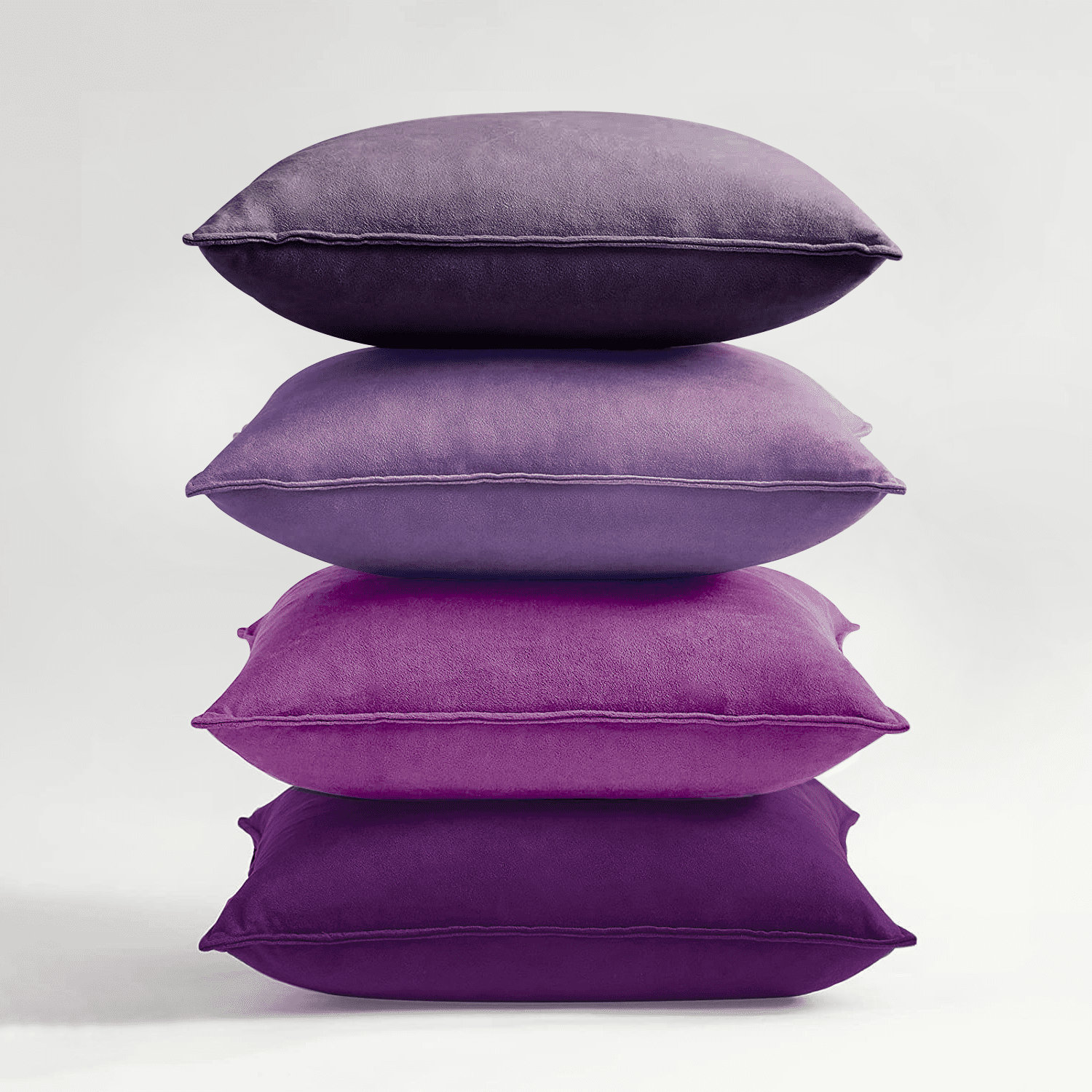 NOSTHEART Decorative Throw Pillow Covers Cushion Cases, 18x18 Inch Set