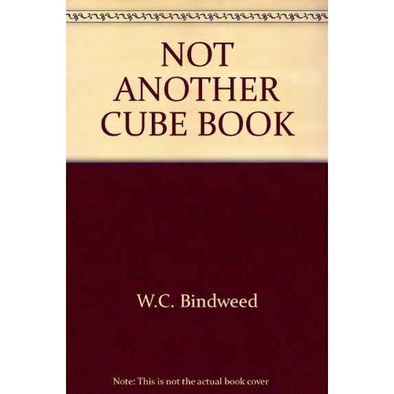 Pre-Owned NOT ANOTHER CUBE BOOK Paperback