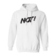 thumbnail image 1 of NOT! Adult Hooded Sweatshirt, 1 of 1