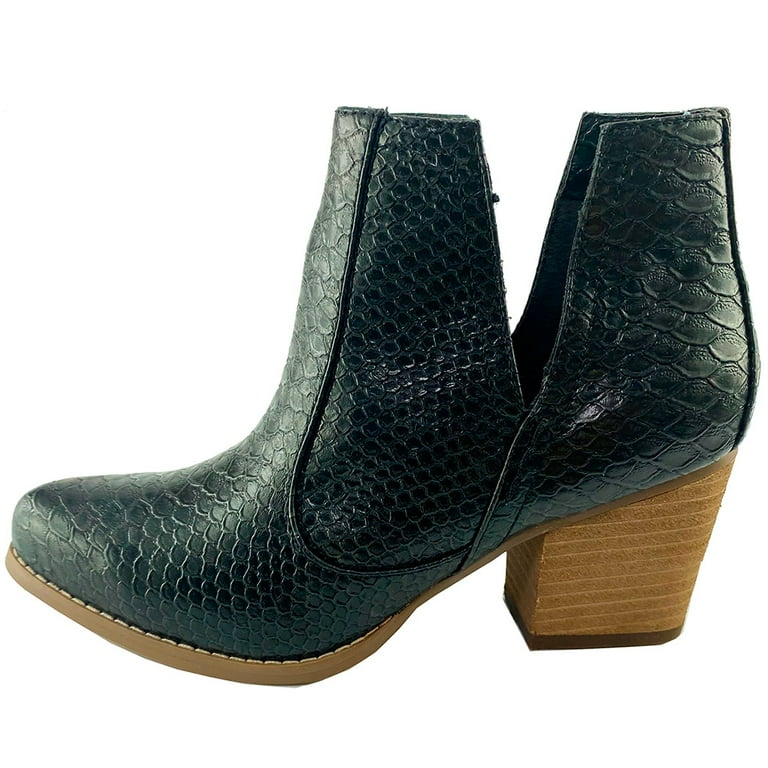 Not rated snakeskin booties sale