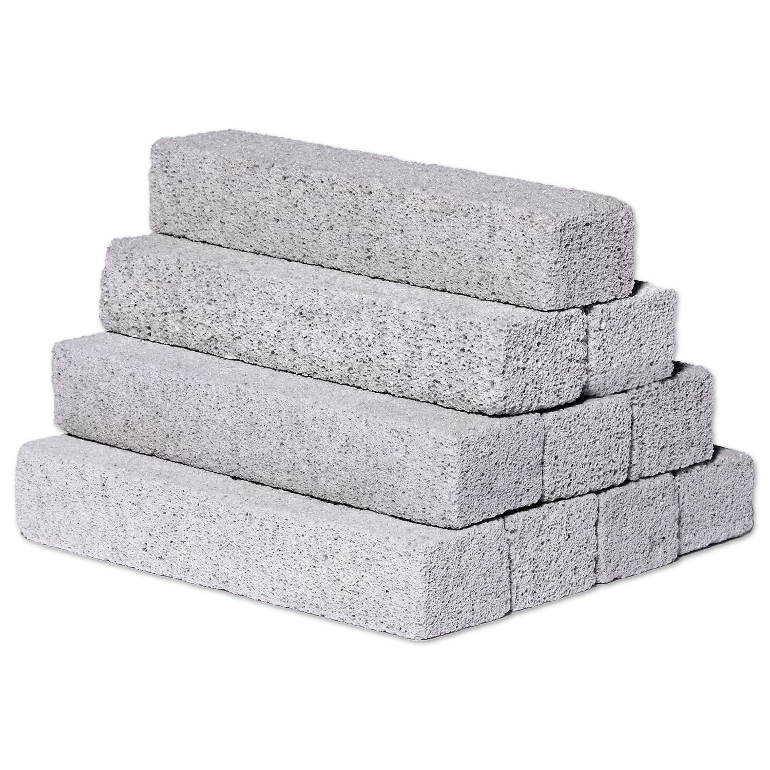 NOTCHIS 10 Pack Pumice Stone for Toilet Cleaning Bowl Stick, Remove Hard Water Rings Stains on