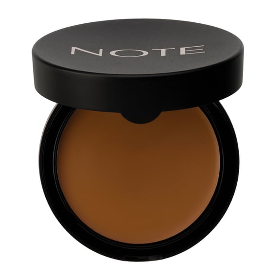 NOTE Luminous Silk Cream Powder, Compact Powder, 06 Dark Honey, 0.35 oz
