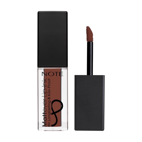 NOTE Mattever Lip-Ink, Lipstick, 02 Sunset Sand, 0.15 oz