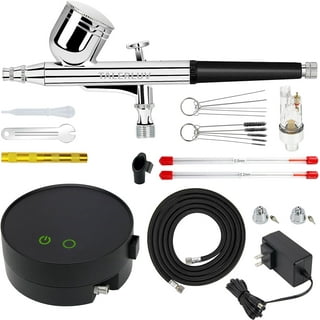 Dual Action Airbrush Kit 0.3/0.5mm Air Brush Gun with Cleaning Needle Spray  Gun Accessories for DIY Model Nail Painting Makeup - AliExpress