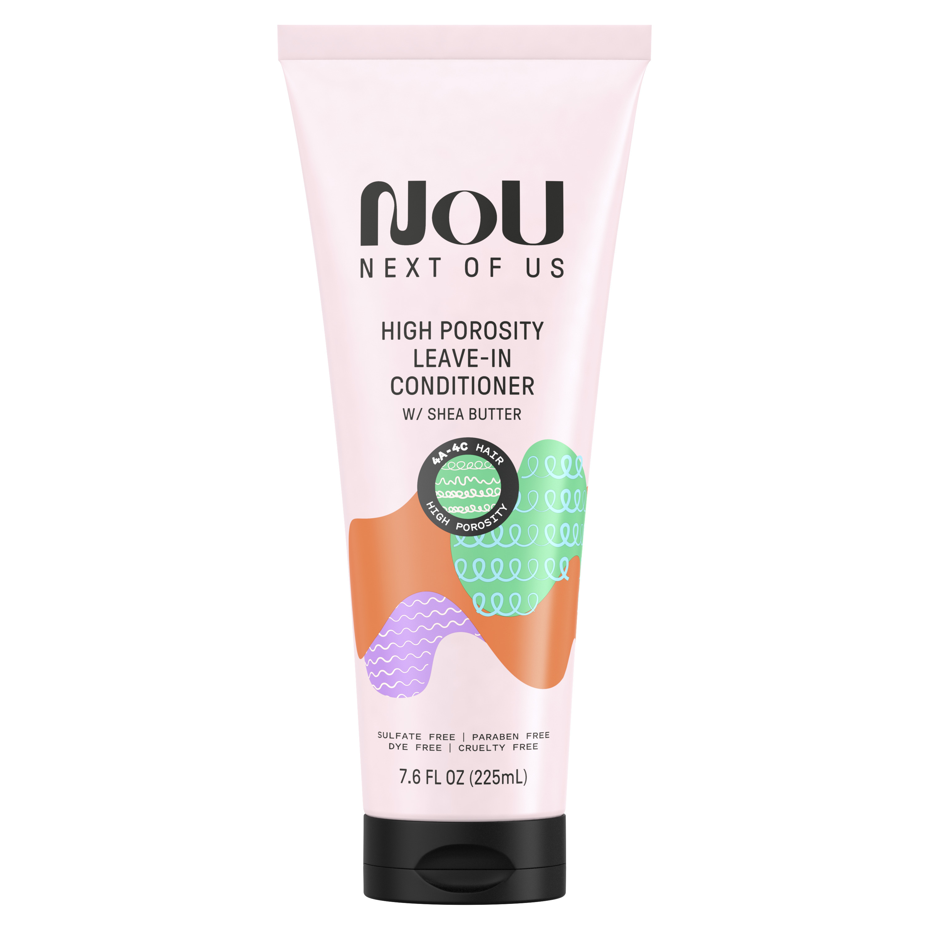 NOU High Porosity Leave-in Conditioner, for Coily & Curly Hair, 7.6 fl oz - image 1 of 11