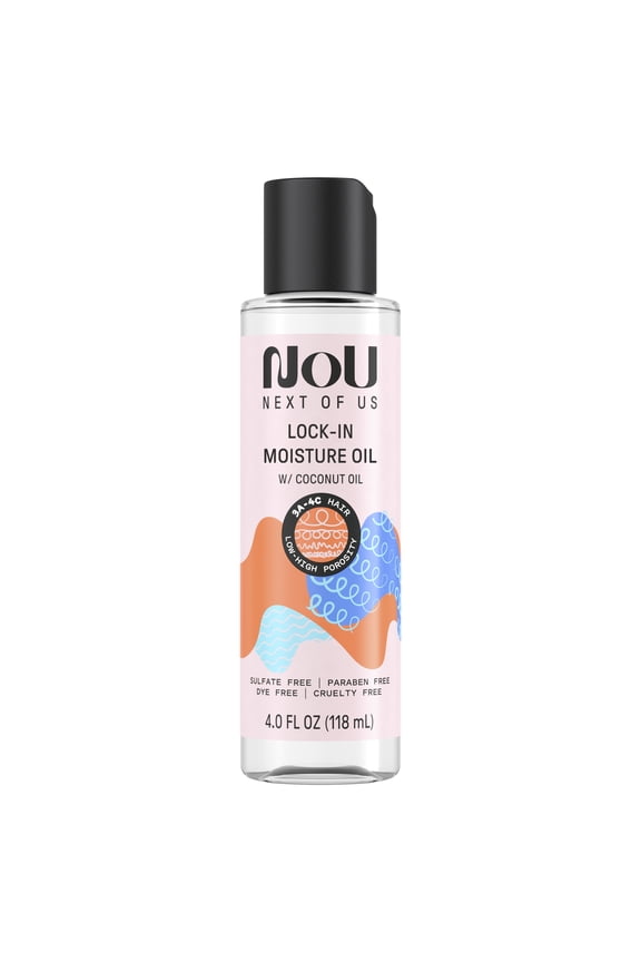 Moisture Lock Oil, for Curly & Coily Hair, 4 fl oz