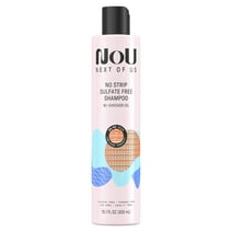 NOU No Strip Sulfate Free Shampoo, for Kinky, Curly & Coily Hair, 10.1 fl oz