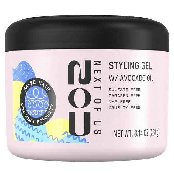 NOU Styling Gel for Curly Hair, Female, 8.14 fl oz