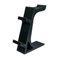 thumbnail image 1 of NOUGFVZP 2-in-1 Gaming Controller Stand, Headset Holder & Organizer for Desktop, Space-Saving Console Accessory - Black, 1 of 8