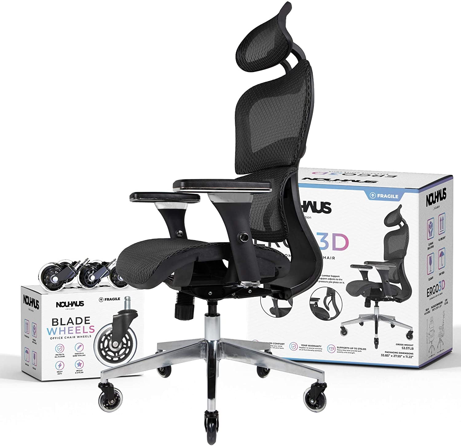 Ergo3d office chair discount