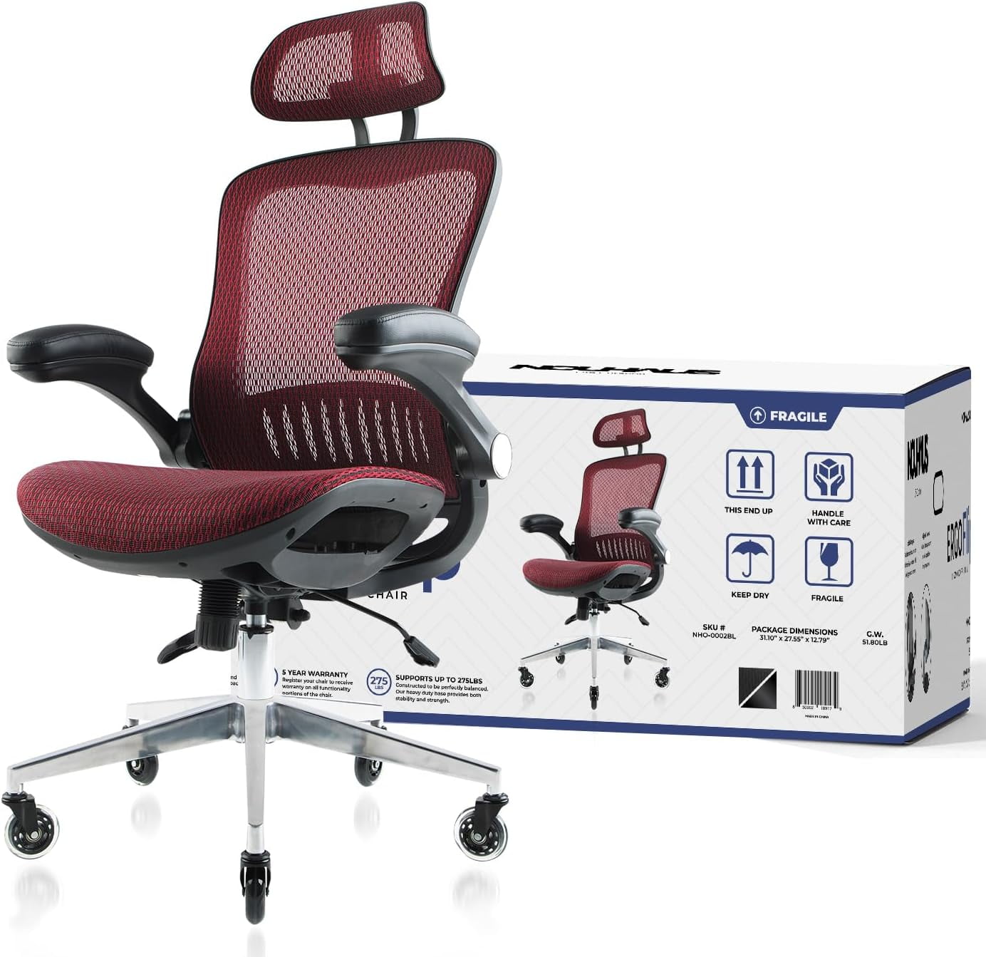 Ergoflip mesh computer chair discount