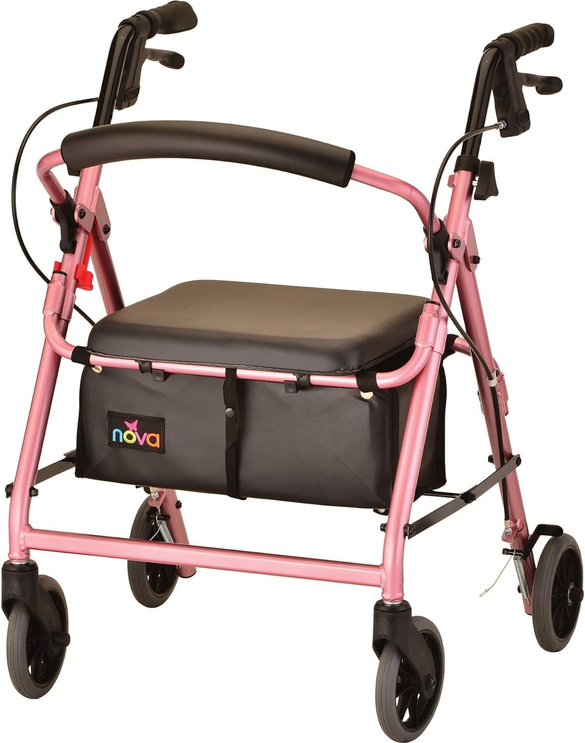 NOVA GetGo Junior Rollator Walker Petite Size, Rolling Walker for