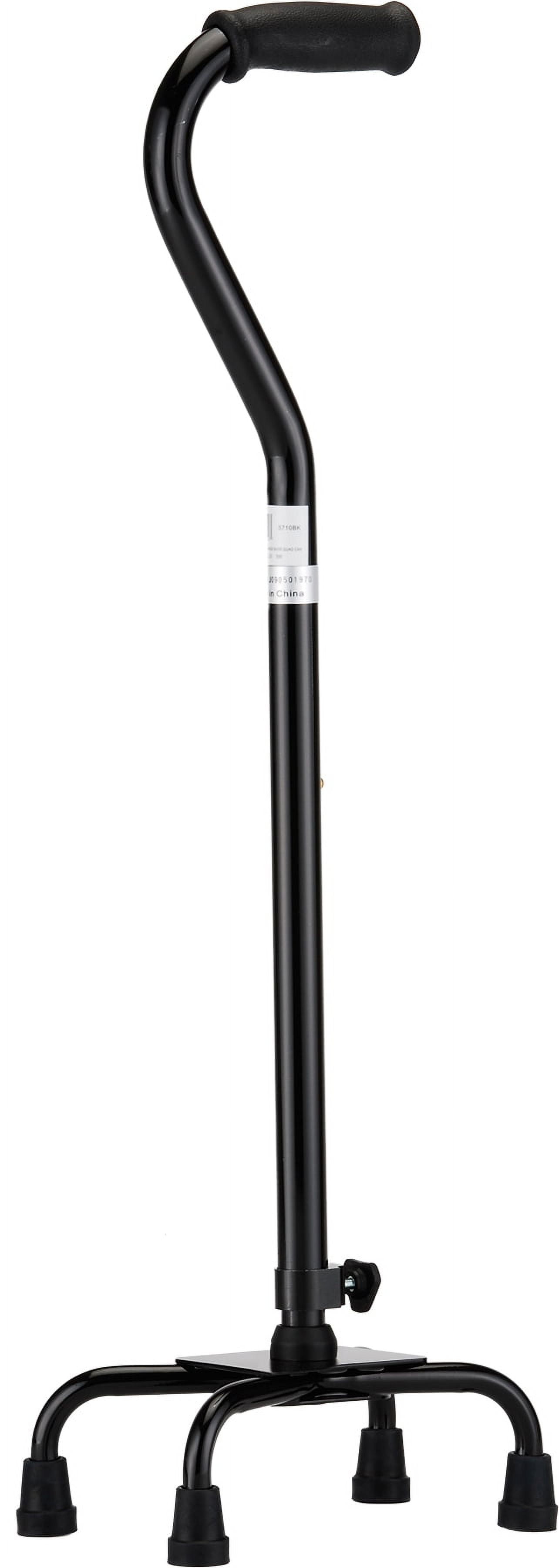 NOVA Heavy Duty Quad Cane, 500 lb. Weight Capacity Four Legged Walking