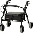thumbnail image 1 of NOVA Medical Products 20 Zoom Rolling Walker, Black, 1 of 7