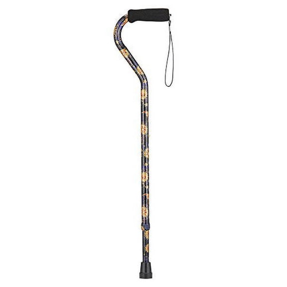 NOVA Medical Products Designer Cane with Offset Handle, Celestial