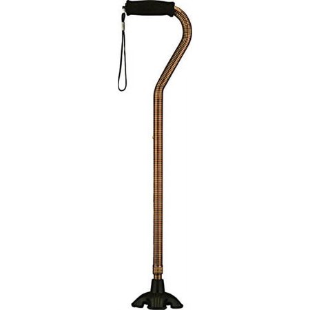 NOVA Medical Products Sugarcane with Offset Handle, Houndstooth