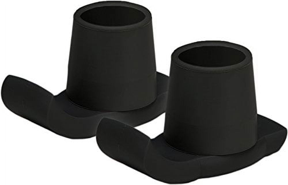 NOVA Medical Products Walker Glide Skis, Black, 2 Pound