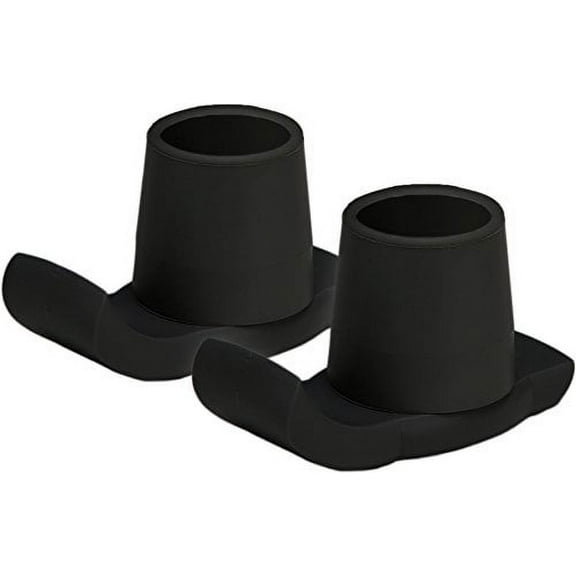 NOVA Medical Products Walker Glide Skis, Black, 2 Pound