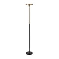 thumbnail image 1 of Redondo Torchiere Floor Lamp - Matte Black Dimmer Switch, 1 of 9