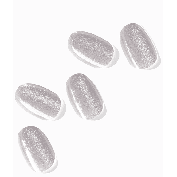 NOVA Semi Cured Gel Nail Strips (Chinchilla)- The 10 Minute Manicure. Salon-Quality, Works with Any Nail Lamp, Easy to Apply & Remove - Incl. Nail File & Stick