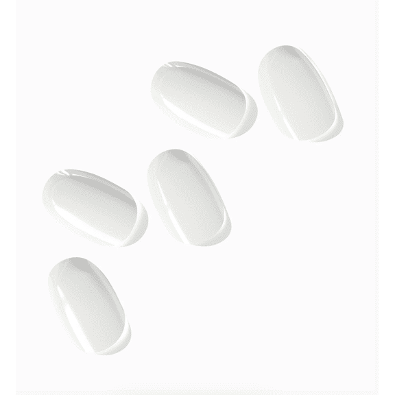 NOVA Semi Cured Gel Nail Strips (Cloud9)- The 10 Minute Manicure. Salon-Quality, Works with Any Nail Lamp, Easy to Apply & Remove - Incl. Nail File & Stick