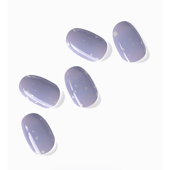 NOVA Semi Cured Gel Nail Strips (Nova)- The 10 Minute Manicure. Salon-Quality, Works with Any Nail Lamp, Easy to Apply & Remove - Incl. Nail File & Stick