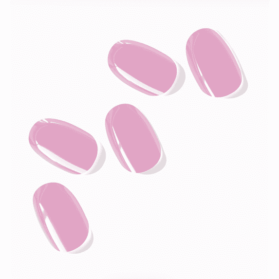 NOVA Semi Cured Gel Nail Strips (Sweetheart)- The 10 Minute Manicure. Salon-Quality, Works with Any Nail Lamp, Easy to Apply & Remove - Incl. Nail File & Stick