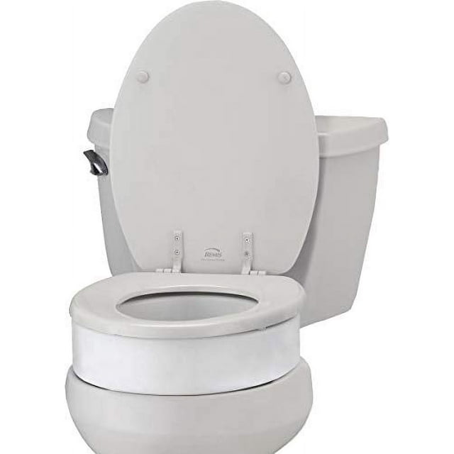 NOVA Heavy Duty High Rise Bowl Elevator, Raised Toilet Seat for