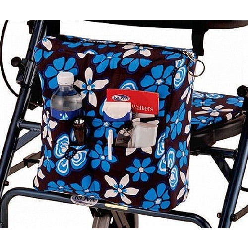 NOVA Medical Product P4200SB Aloha Blue Hanging Walker Pouch