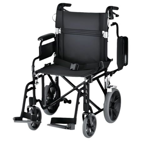 NOVA Transport Chair With Flip-Up Desk Arms