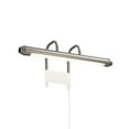 thumbnail image 1 of NOVA of California Bradley Bar Wall Light - Satin Nickel, Plug-in, On/Off Switch, 1 of 4