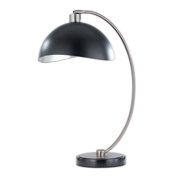 Luna Bella Table Lamp - 28 Antique Nickel & Matte Black